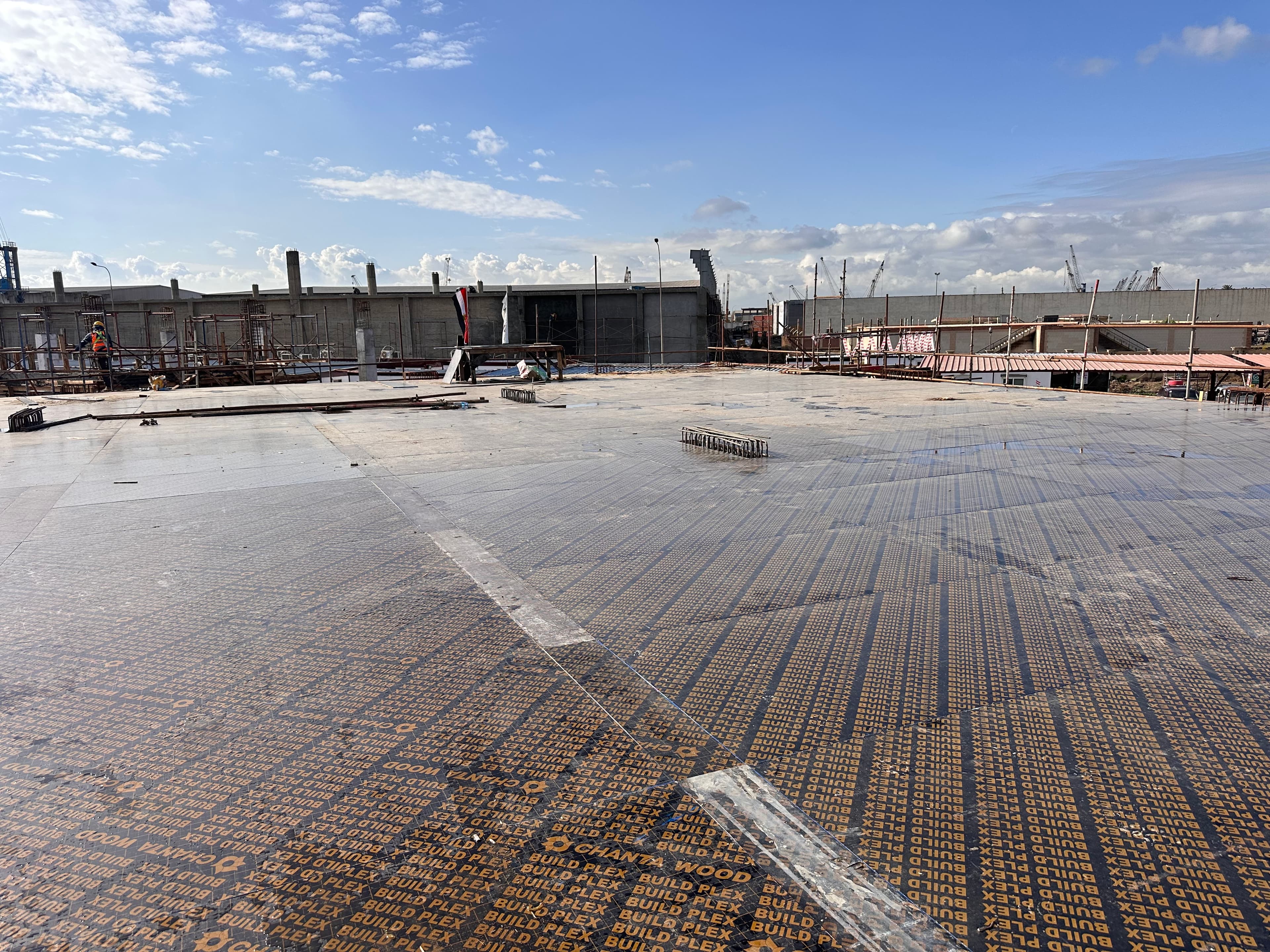 Service Building Slab — Damietta Port — photo 2