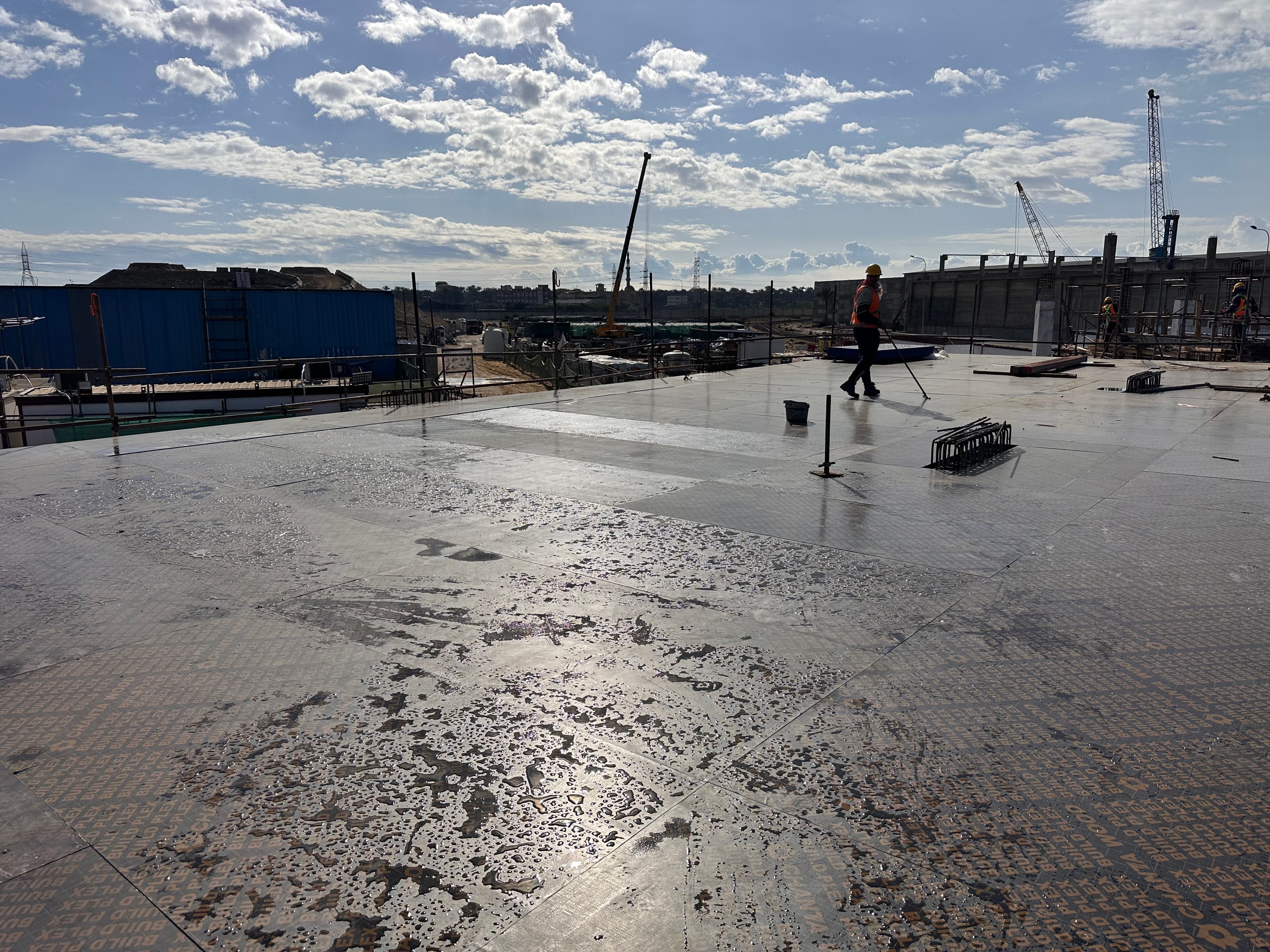 Service Building Slab — Damietta Port — photo 3